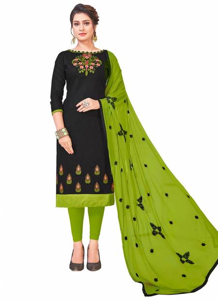 Black Colour Maahi Rahul NX New Ethnic Wear Cotton Salwar Suit Collection 1002